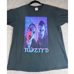 VTG Twiztid Mirror Mirror Shirt Mens ICP Horrorcore Rap Graphic Band Tee Large